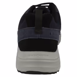 ) Men's Skechers Lace Up Trainer Oak Canyon - UK 11, Navy/Lime (Blue