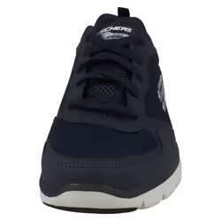 Mens Skechers Air Cooled Memory Foam Trainers Flex Advantage 3.0 52954 - UK 8, Navy
