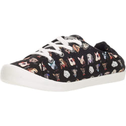 Skechers BOBS Women's Beach Bingo-Dapper Party Sneaker  Black  7.5 M U