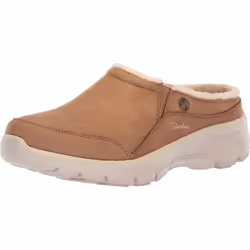 Skechers Women's Easy Going-Latte-Twin Gore Slip-on Open Back Mule  Ta