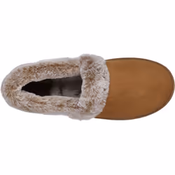 Skechers Womens Fur Lined Slipper - 6 UK, Chestnut