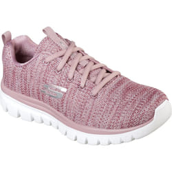 Skechers Women's Graceful Twisted Fortune Trainer Multicolor 31940 - Mauve, 8