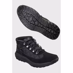 SKECHERS On The Go outdoor ultra walking boots in black UK 12