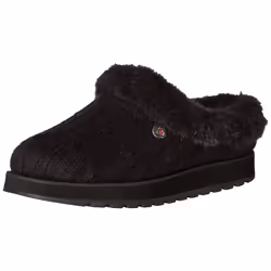 Skechers womens Keepsakes - Ice Angel Slipper Black/Black 6.5 US