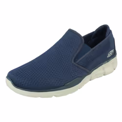 Mens Skechers Equalizer 3.0 Trainers Tracterric 52936 - Navy, UK 8
