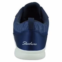 Ladies Skechers Slip On Trainers Wave-Lite-Fleeting 23659 - Navy, UK 3.5