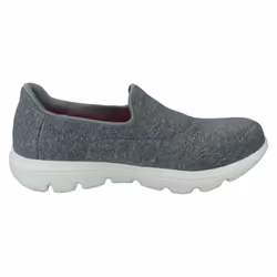 Ladies Skechers Trainers Go Walk Evolution Ultra Amazed 15733 - Grey, UK 7.5