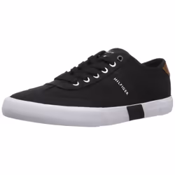 Tommy Hilfiger Men's Pandora Sneaker Black Canvas 973 9.5M