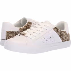 Tommy Hilfiger Womens LORIO Sneaker  White Multi  10