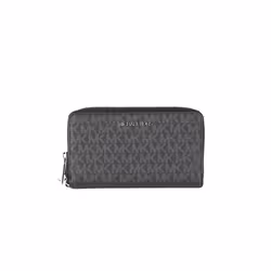 Michael Kors Women's Jet Set Travel Multifunction Phone Case  Brown Ac