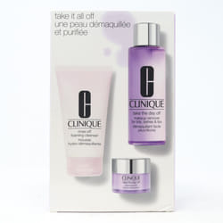 Clinique Take It All Off 3 Pcs Set  / New With Box