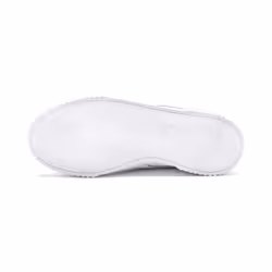 PUMA Women's CARINA L Sneaker  Puma White-Puma White-Puma Silver  9