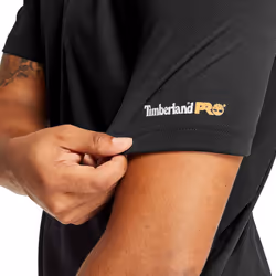 Timberland PRO Men's Wicking Good Short-Sleeve Polo  Jet Black  XL