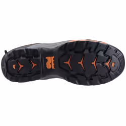 ) Timberland Pro Hypercharge Work Leather Black/Orange Safety Boots - Black, 6.5 (Adults'