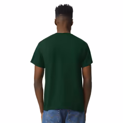 Gildan Unisex Adult Dryblend T-shirt  Style G8000  Multipack  Forest Green 2-pack  X-Large US