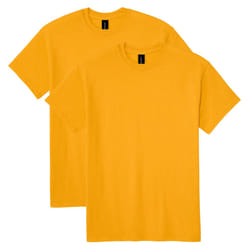Gildan Unisex DryBlend Style G8000  Multipack T-Shirt  Gold 2-pack  XX-Large