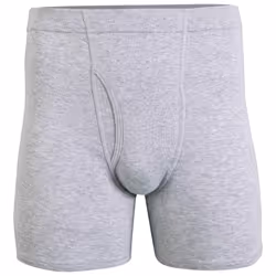 Gildan Men's Underwear Covered Waistband Boxer Briefs  Multipack  Black/Sport Grey Heather/Military Green 5-Pack  Small