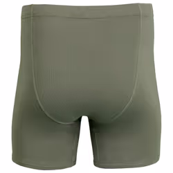 Gildan Men's Underwear Covered Waistband Boxer Briefs  Multipack  Black/Sport Grey Heather/Military Green 5-Pack  Large
