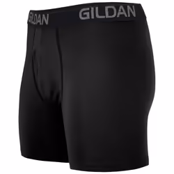 Gildan Men's Underwear Cotton Stretch Boxer Briefs  Multipack  Heather Dark Grey/Black Soot/Green Midnight 5-Pack  Small