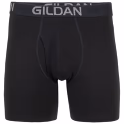 Gildan Men's Underwear Cotton Stretch Boxer Briefs  Multipack  Blk/Heather Dark Grey/Green Midnight 5-Pack  Large