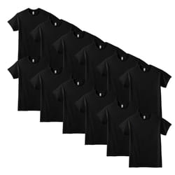 Gildan DryBlend T-Shirt  Style G8000  Multipack  Black 12-Pack