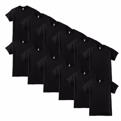 Gildan DryBlend T-Shirt  Style G8000  Multipack  Black 12-Pack
