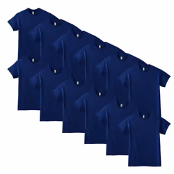 Gildan DryBlend T-Shirt Style G8000 Multipack Navy 12-Pack