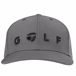 TaylorMade Golf Standard Lifestyle Logo HAT Charcoal Medium
