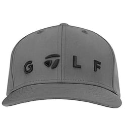 TaylorMade Golf Standard Lifestyle Logo HAT  Charcoal  Medium