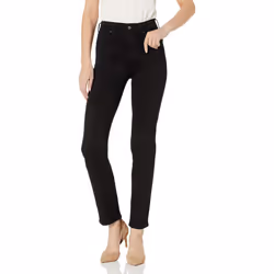 Levi's Women's 724 High Rise Straight Jeans Soft Black 33 US 16 R