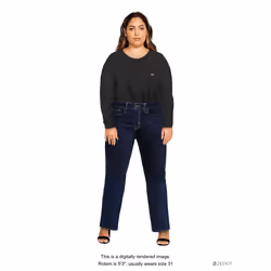 Levi's Women's 724 High Rise Straight Jeans  Cast Shadows  34 (US 18)