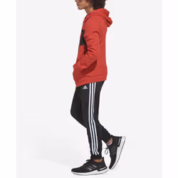 adidas Boys' Big Active Sports Athletic Tricot Jogger Pant  Iconic Bla