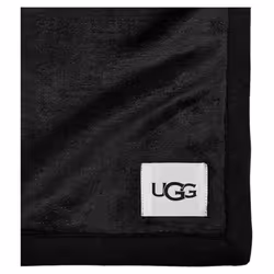 UGG Unisex-Adult's Duffield Throw Ii Blanket  Black Bear Heather  NA