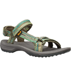 Teva Womens Terra FI Lite Adjustable Summer Outdoor Walking Flip Flops Sandals - 5 UK, Burnt Olive