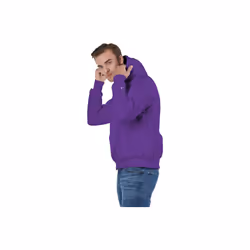 Reverse Weave Pullover Hooded Sweatshirt - OXFORD gRAY - M(D0102H7Y83T)