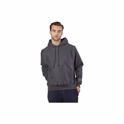 Reverse Weave Pullover Hooded Sweatshirt - OXFORD gRAY - M(D0102H7YW5X)