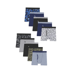 Hanes Boys And Toddler Underwear  Comfort Flex Comfortsoft Briefs  Multiple Packs Available Boxer  Multicolor - 10 Pack  Medium US