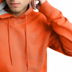 Champion Men's Hoodie  Powerblend  Fleece Striped Sweatshirt for Men Reg. or Big & Tall