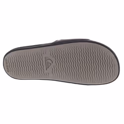 Quiksilver Men's Rivi Slide Sandal  Black/White  10