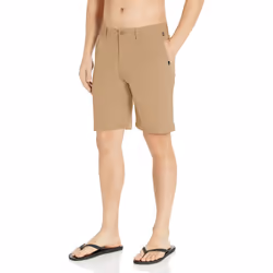 Quiksilver Men's Union Amphibian Hybrid 20 INCH Outseam Water Friendly Short Plage Solid 30