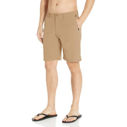 Quiksilver Men's Union Amphibian Hybrid 20 INCH Outseam Water Friendly Short  Plage Solid  30