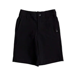 Quiksilver Boys' Big Union Amphibian Water Friendly 4 Way Stretch Hybrid Chino Short  Black  30/16