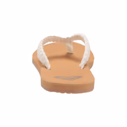 Roxy womens Porto Flip Flop Sandal  Natural  5 US