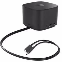 HP Thunderbolt Dock G2 with Combo Cable, Wired, Thunderbolt, Black, Kensington, China, HP