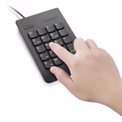 Lenovo KBD_BO Num Keypad 1 numeric keypad Universal USB Black - Additional view 6