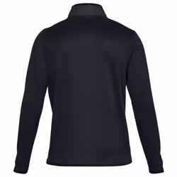 Under Armour Mens Crestable Storm Fleece Snap Golf Sweater - S, Black