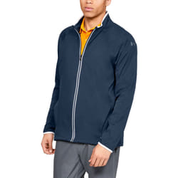 Under Armour Mens UA Golf Storm Windstrike FZ Water Repellent Jacket - S, Academy