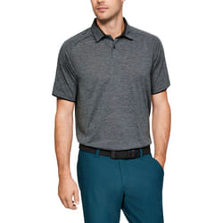 Under Armour Mens Tour Tips Fast Drying Stretch Polo Shirt - S, Black