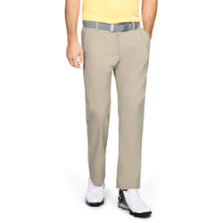 Under Armour Mens EU Performance Taper Stretch Sweat Wicking Golf Trousers - 32-34, Khaki Base
