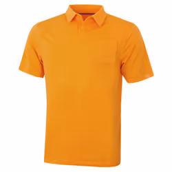 Under Armour Mens CC Scramble Charged Cotton Stretch Golf Polo Shirt - M, Hero Orange